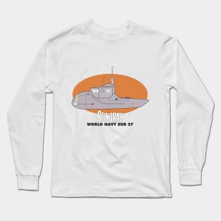 World Navy sub from 'Stingray' Long Sleeve T-Shirt